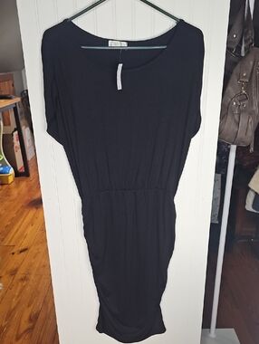 Maurices Black Scoop Neck Top Dress